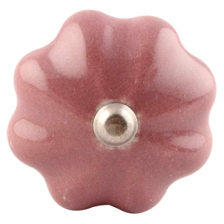 Solid Lavender Ceramic Medium Melon Wine Stopper